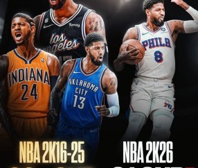 年薪5000万+！乔治2K26能力值跌至81！过去9个赛季都在88以上！